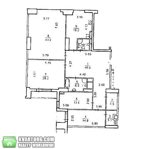 Sell 4-room apartment. Киев, Деловая — photo 1
