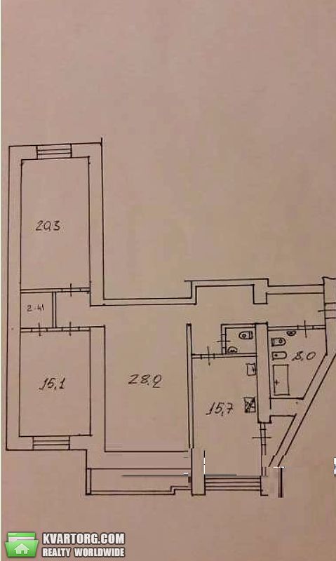 Sell 3-room apartment. Киев,  Бажана — photo 4