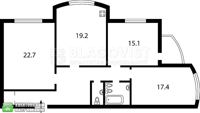 Sell 3-room apartment. Киев, лобановського просп. — photo 2