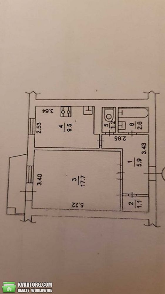 Sell 1-room apartment. Киев,  Закревского — photo 9