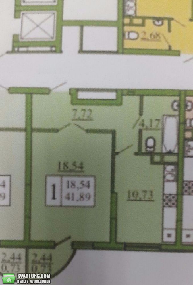 Sell 1-room apartment. Киев,  Ломоносова — photo 9
