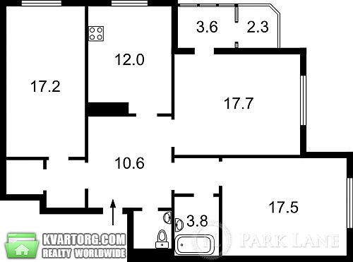 Sell 3-room apartment. Киев, Григоренко пр — photo 2
