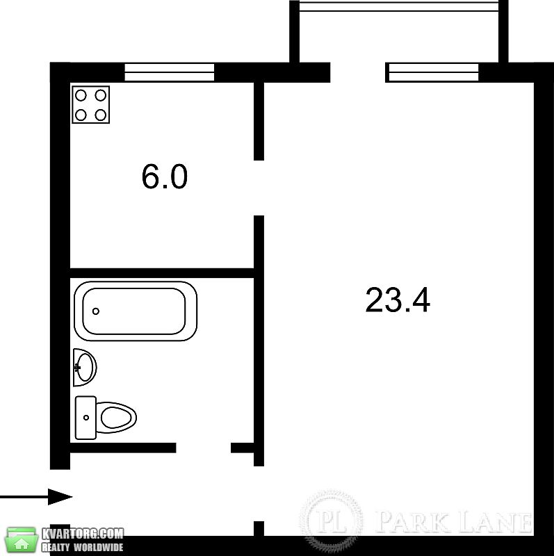 Sell 1-room apartment. Киев,  Саксаганского — photo 2