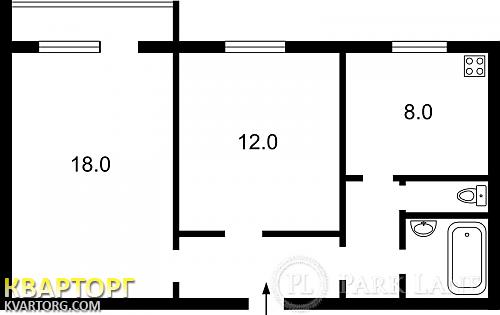 Sell 2-room apartment. Киев, Лайоша Гавро — photo 5