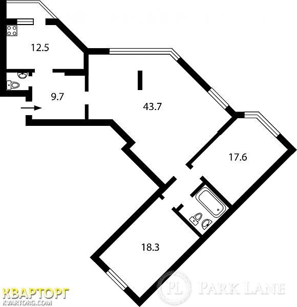 Sell 3-room apartment. Киев,  Вильямса — photo 5