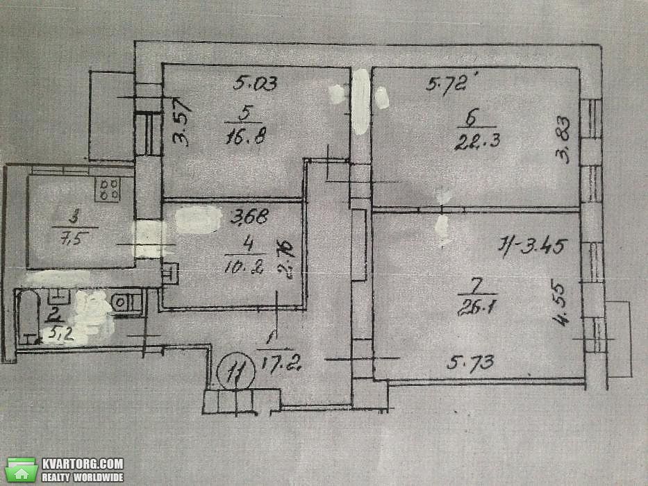 Rent out 4-room apartment. Киев, переулок Крестовый — photo 8