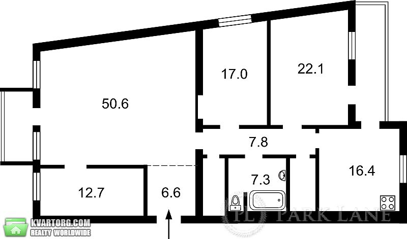продам 3-комнатную квартиру. Киев,   Десятинная - фото 3