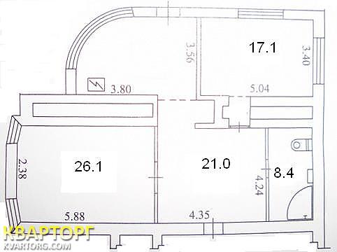 Rent out 3-room apartment. Киев, кудрявский спуск — photo 10