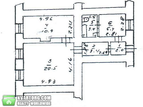 Sell 2-room apartment. Одесса, Алексеевская площадь — photo 6