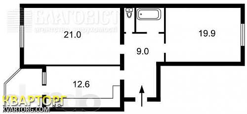 Sell 2-room apartment. Киев,  Григоренко пр — photo 1