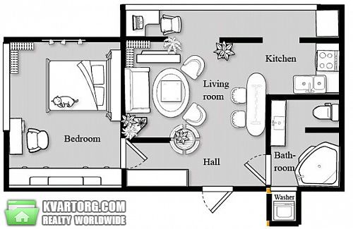 Sell 2-room apartment. Киев,  Выборгская — photo 3