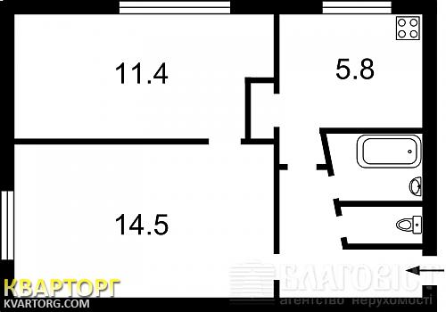 Sell 1-room apartment. Киев, Оболонская — photo 7