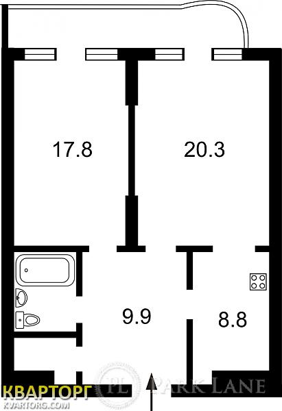 Sell 2-room apartment. Киев,  Щорса — photo 4