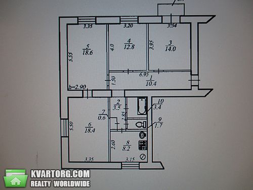 Sell 4-room apartment. Днепропетровск, Фурманова — photo 2