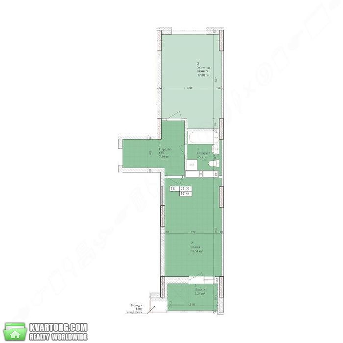 Sell 1-room apartment. Киев,  Сосюры — photo 3