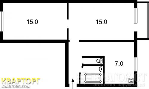 Sell 2-room apartment. Киев,  Доброхотова — photo 2