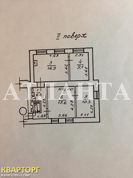 Sell 3-room apartment. Одесса, Картамышевская — photo 5