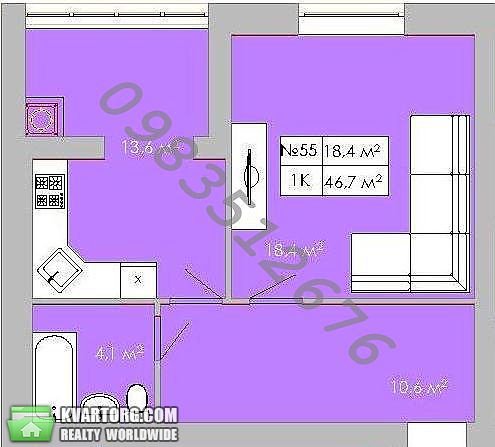 Sell 1-room apartment. Киев, Садовая — photo 10