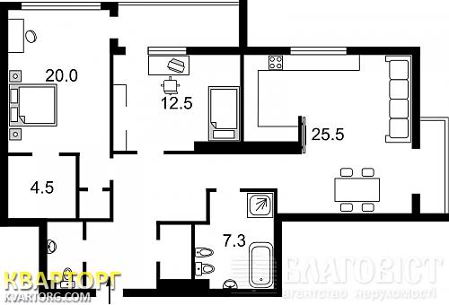 Sell 3-room apartment. Киев, Перова бул — photo 2
