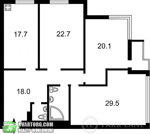 Sell 3-room apartment. Киев, Белорусская — photo 2