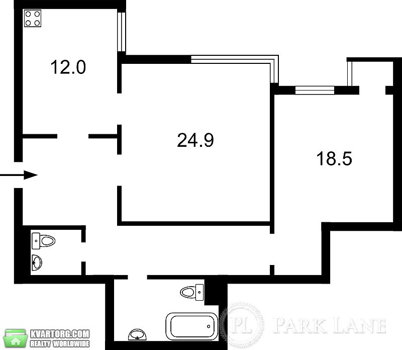 Sell 2-room apartment. Киев,  Краснозвездный пр — photo 5