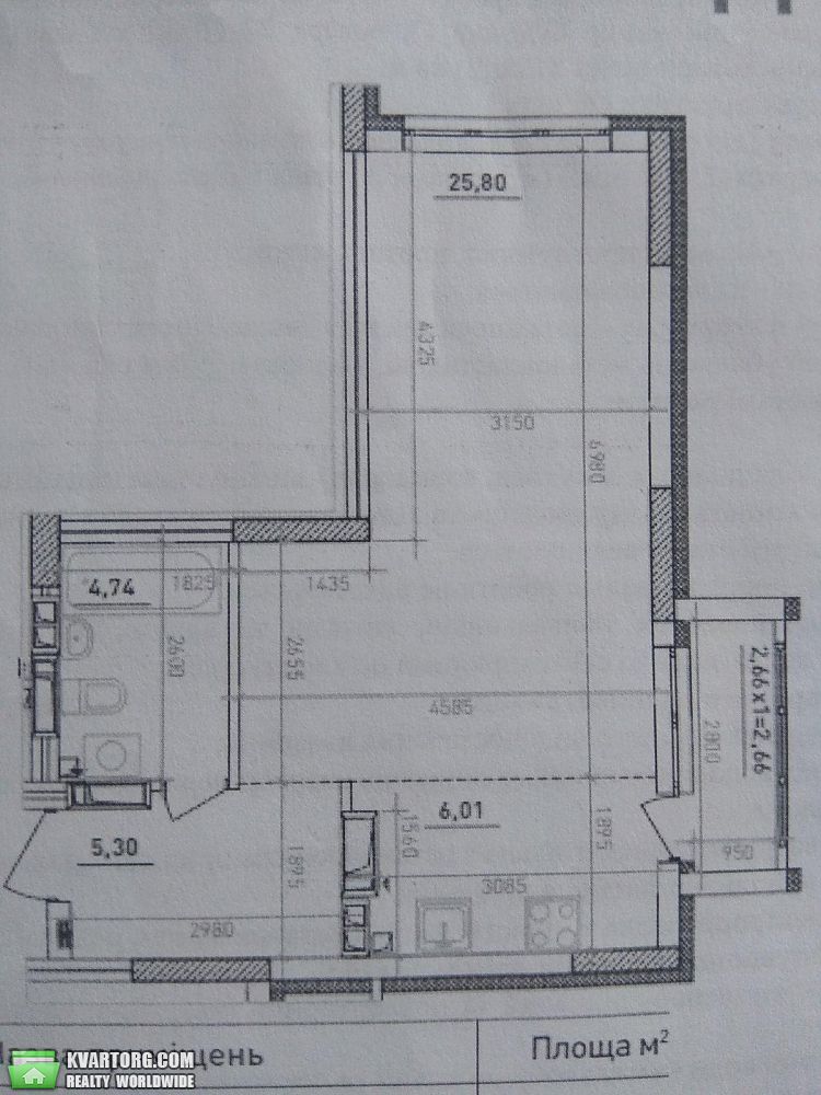 Sell 1-room apartment. Киев,  Драгоманова — photo 5