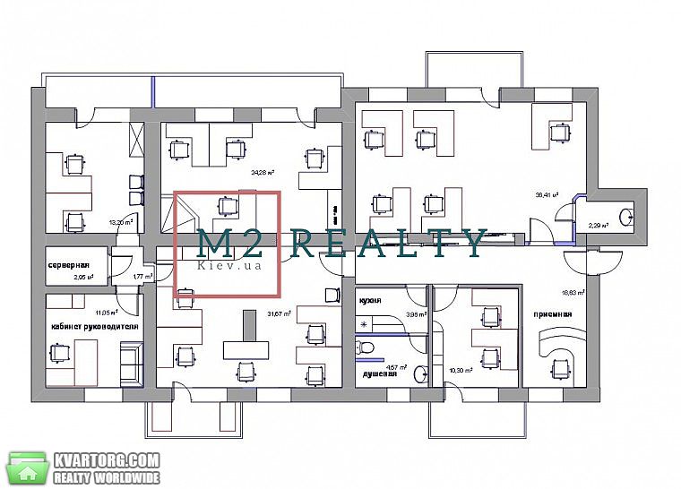 Rent out office. Киев, ул.Б.Васильковская — photo 2