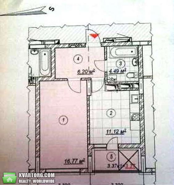 Sell 1-room apartment. Киев, Воскресенская — photo 3