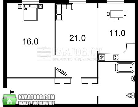 Rent out 2-room apartment. Киев, Пушкинская — photo 9