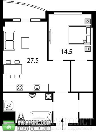 Sell 2-room apartment. Киев, Жилянская — photo 2