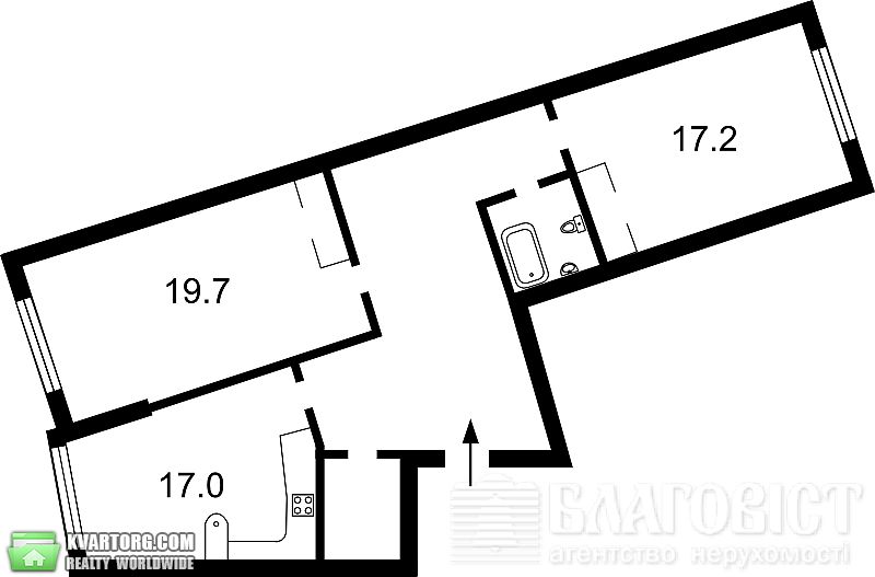 Sell 2-room apartment. Киев,  Героев Сталинграда пр — photo 6