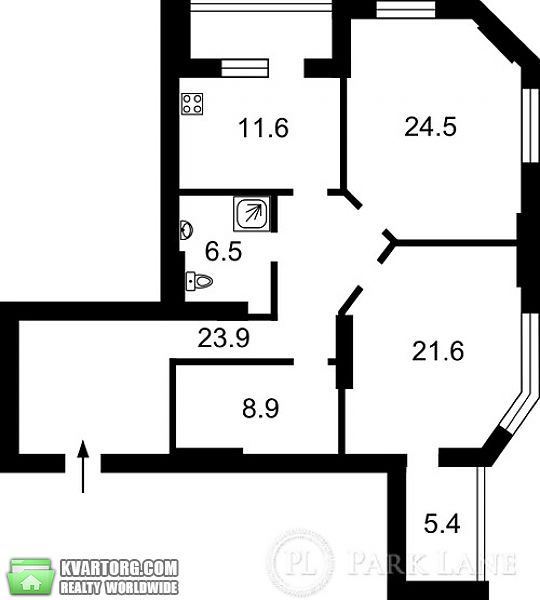 Sell 2-room apartment. Киев,  Краснова — photo 3