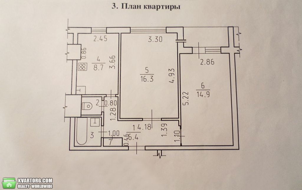 Проект квартиры ленинградка