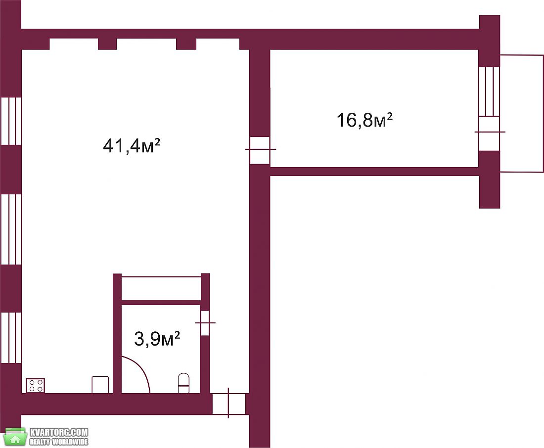 Sell 1-room apartment. Одесса,  Садовая — photo 7