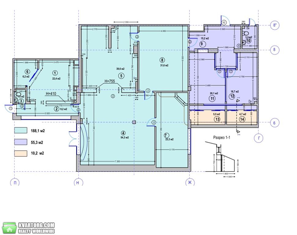 Rent out office. Киев,  Константиновская — photo 2