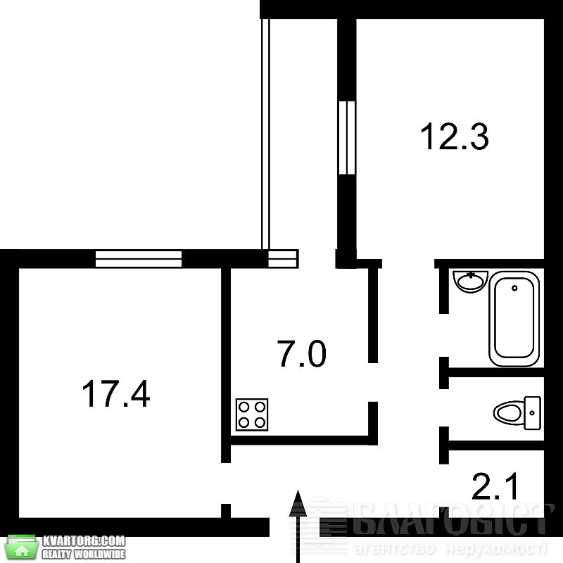 Sell 2-room apartment. Киев,  Краснозвездный пр — photo 3