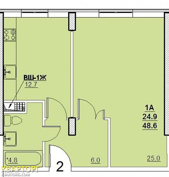 Sell 1-room apartment. Одесса, Косвенная — photo 3