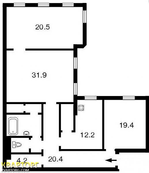 Sell 3-room apartment. Киев,  Крещатик — photo 3