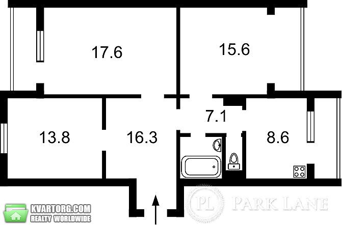 Sell 3-room apartment. Киев,  Вербицкого — photo 2