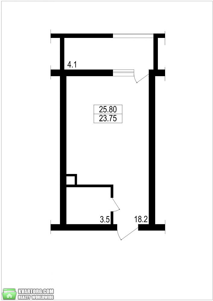Sell 1-room apartment. Одесса, ген.Бочарова — photo 2