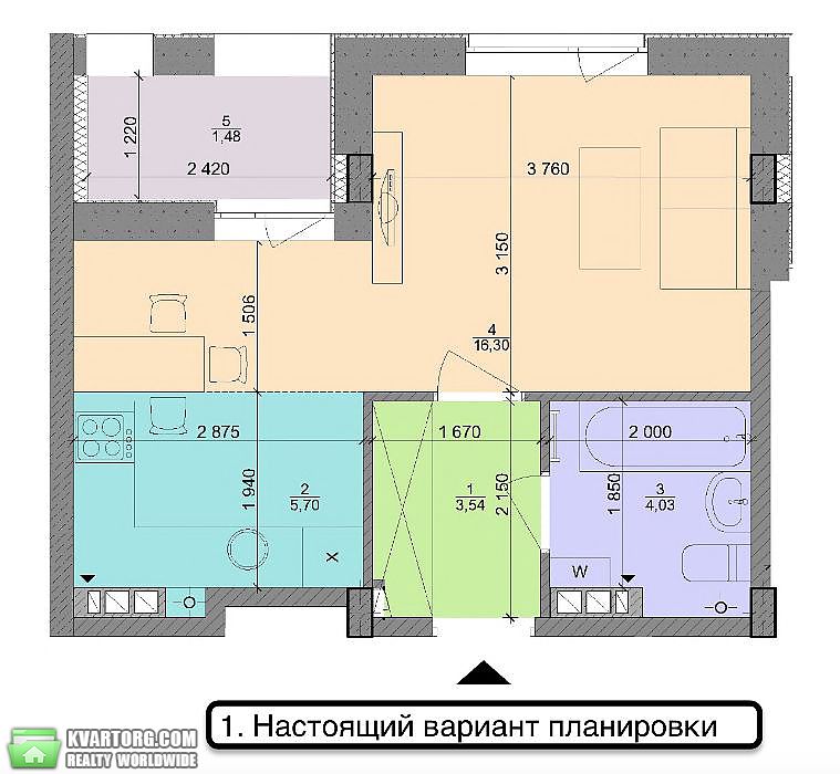 Sell 1-room apartment. Киев, Большая Окружная дорога — photo 8