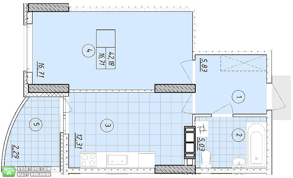Sell 1-room apartment. Одесса, Жаботинского — photo 2