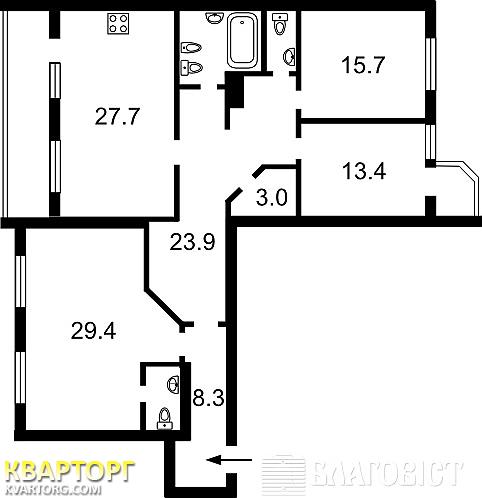 Sell 3-room apartment. Киев,  Тверская — photo 3