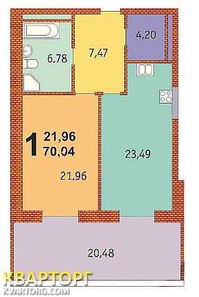Sell 2-room apartment. Киев, Анри Барбюса — photo 1