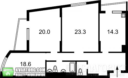 Sell 3-room apartment. Киев, Героев Сталинграда пр — photo 3