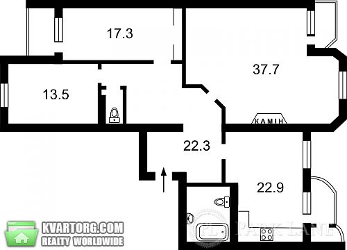 Sell 3-room apartment. Киев, Татарская — photo 9