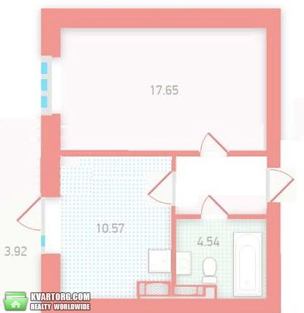 Sell 1-room apartment. Киев,  Бориспольская — photo 4