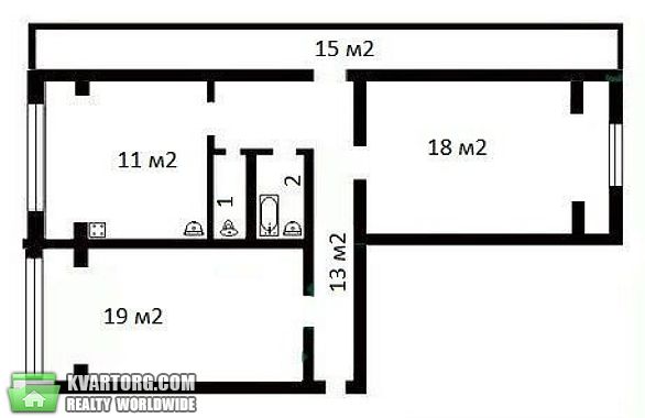 Sell 2-room apartment. Киев,  Тимошенко — photo 1