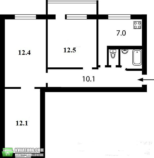 Sell 3-room apartment. Киев,  Багговутовская — photo 7