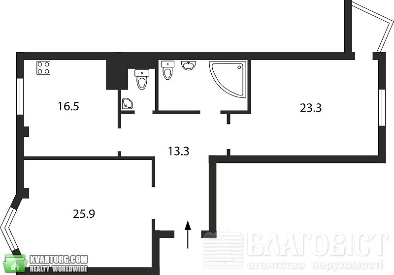 Sell 2-room apartment. Киев, Липковского — photo 2